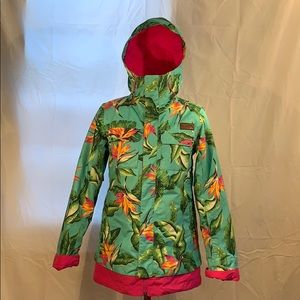 The North Face Bird of Paradise Pattern Ski Jacket